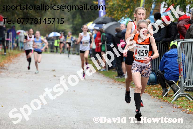 Girls under-15s 3 Stage Relay, 2018 ERRA 6 and 4 Stage and Youngsters Relays. Photo:  David T. Hewitson/Sports for All Pics